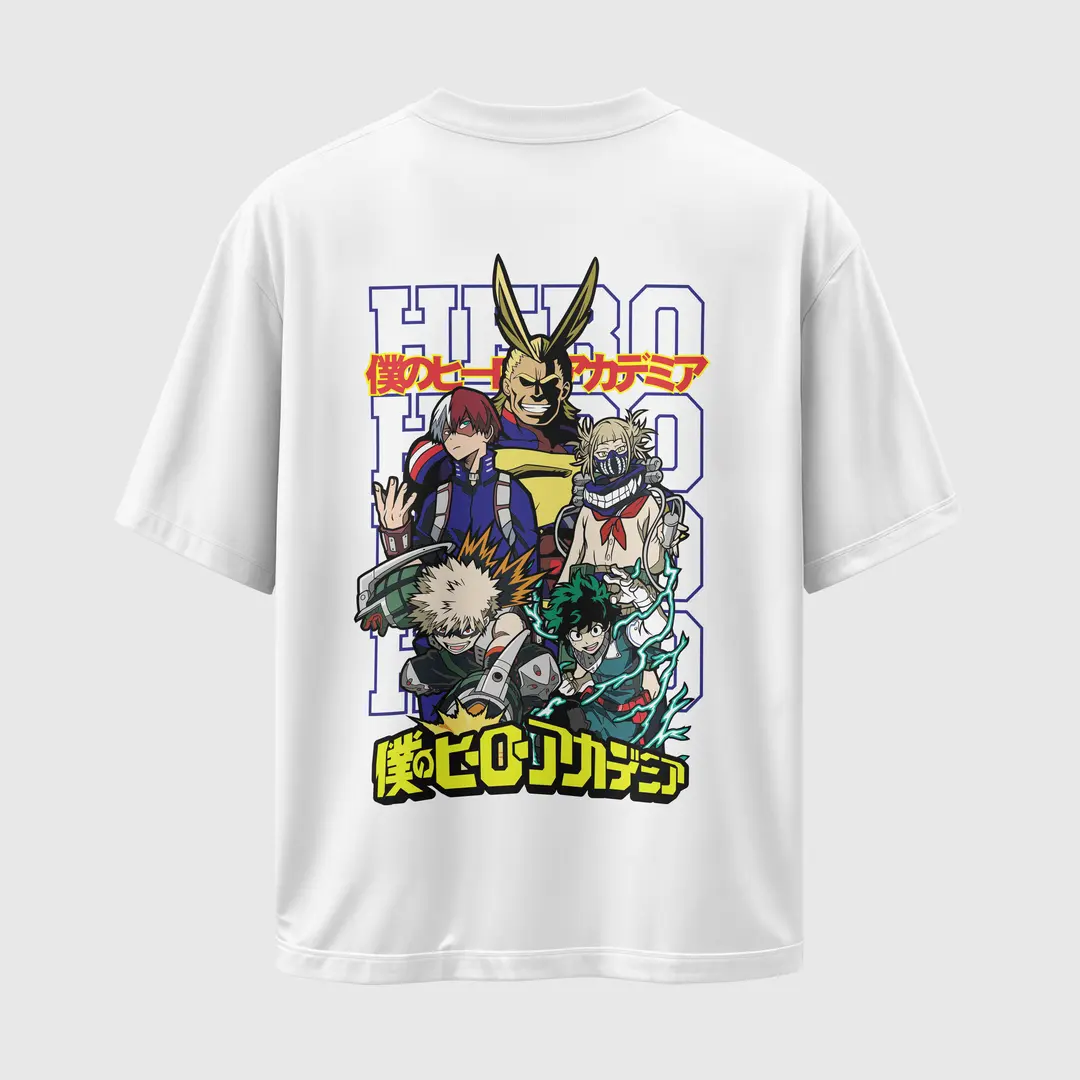 T-shirt My Hero Academia (Oversized/Simple)