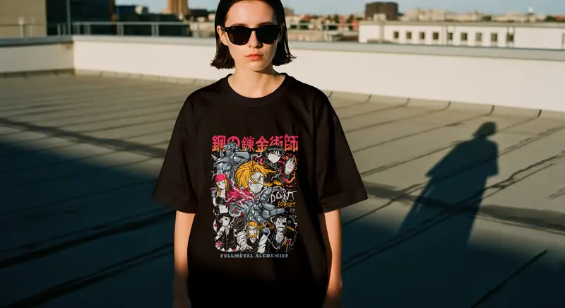 T-shirt Fullmetal Alchemist (Oversized/Simple)