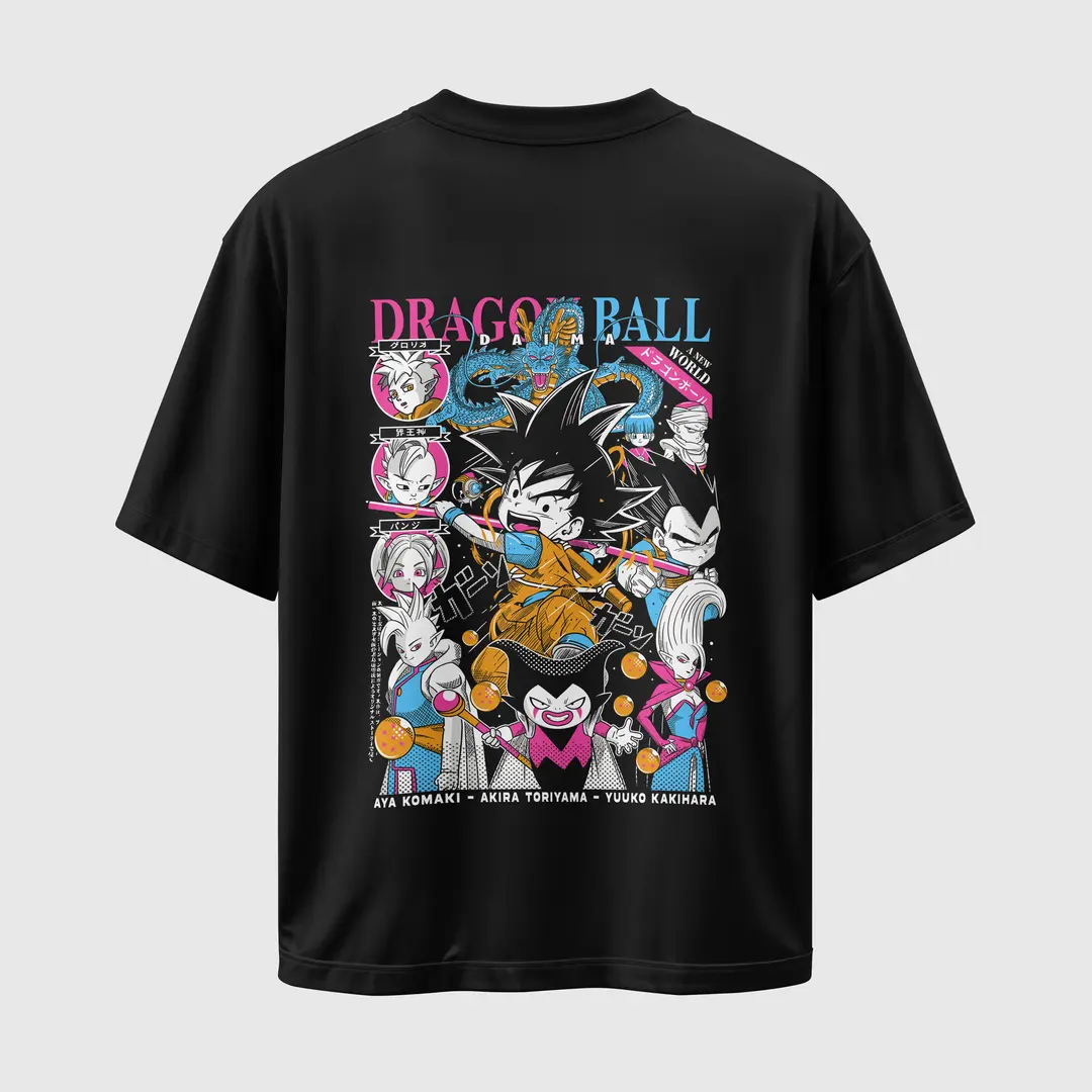 T-shirt Dbz Daima (Oversized/Simple)
