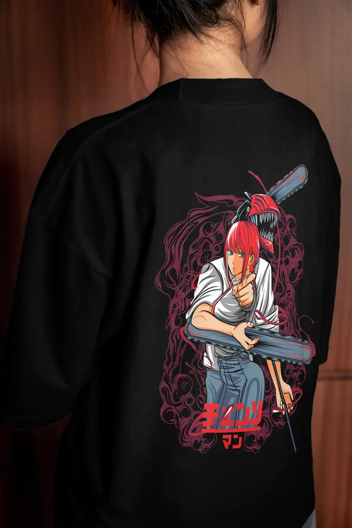 T-shirt Denji x Makima (Oversized/Simple)