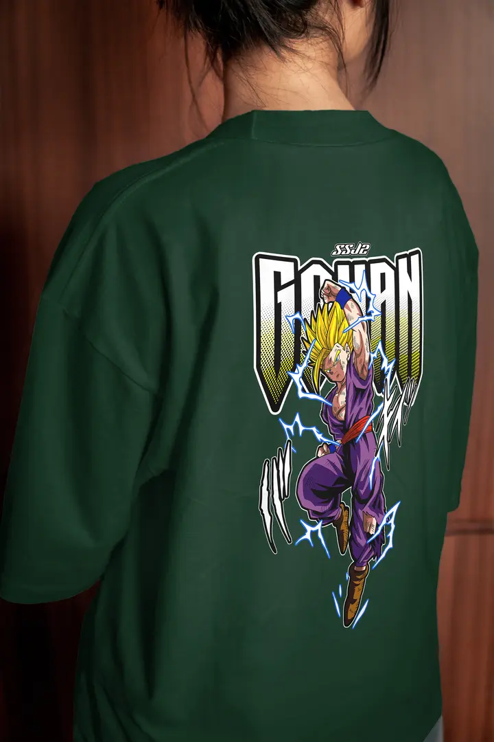 T-shirt Dbz Gohan (Oversized/Simple)
