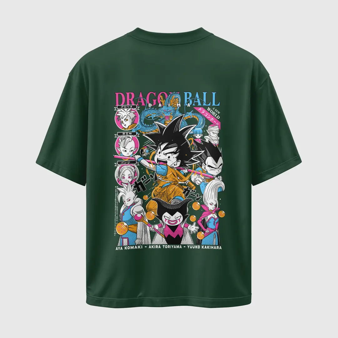 T-shirt Dbz Daima (Oversized/Simple)
