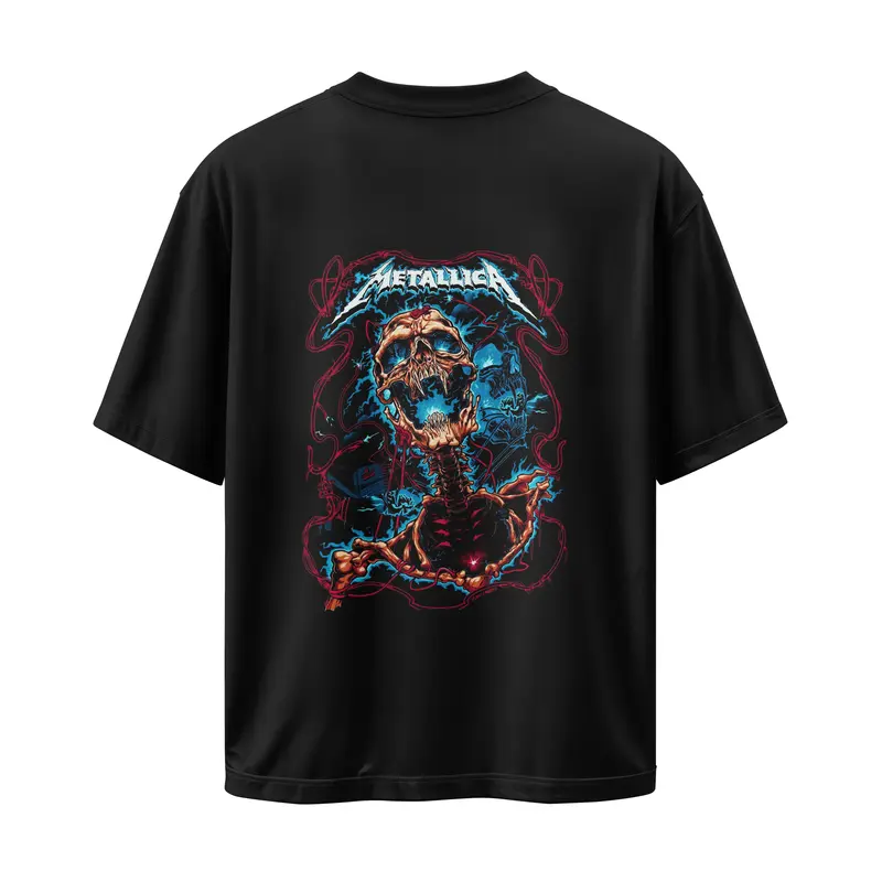 T-shirt Metallica (Oversized/Simple)