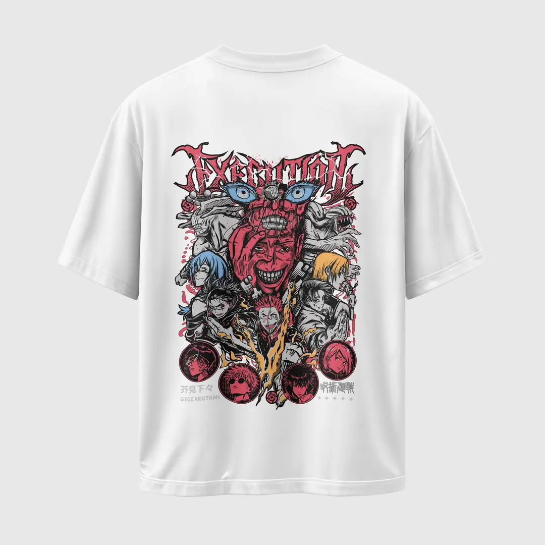 T-shirt Jujutsu Kaisen The Executioner's Edition (Oversized/Simple)