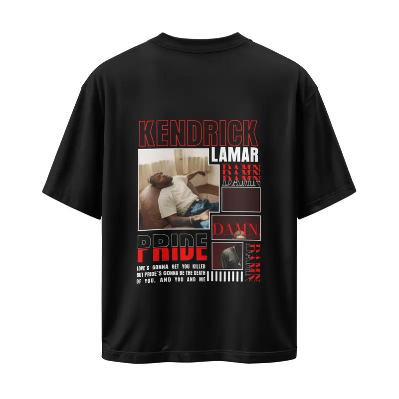 T-shirt kendrick lamar (Oversized/Simple)