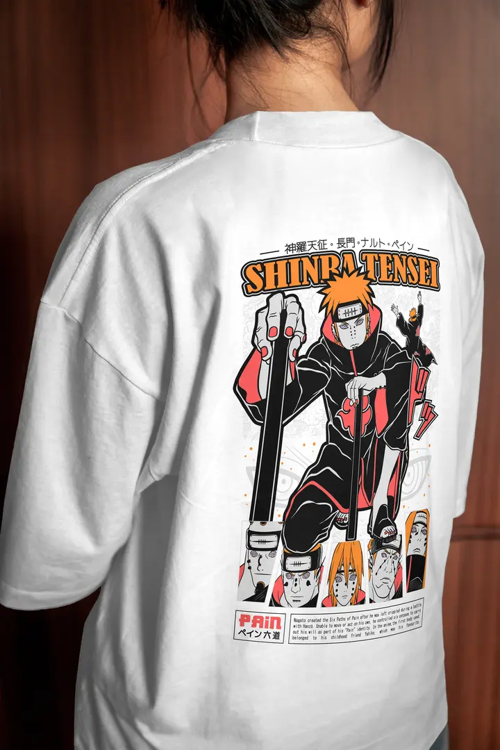 T-shirt Pain Shinra Tensei (Oversized/Simple)