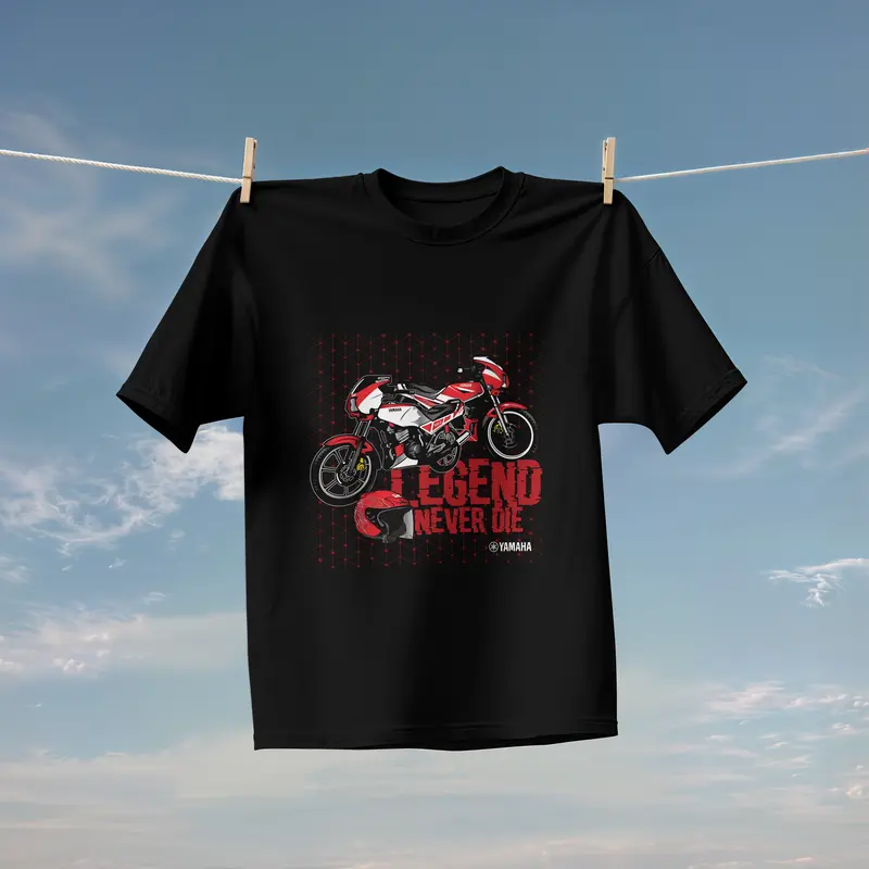 T-shirt Legends Never Die (Oversized/Simple)