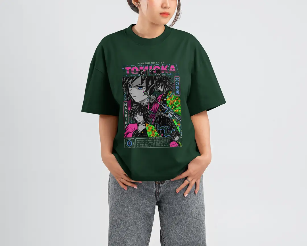 T-shirt Demon Slayer Giyu Tomioka(Oversized/Simple)