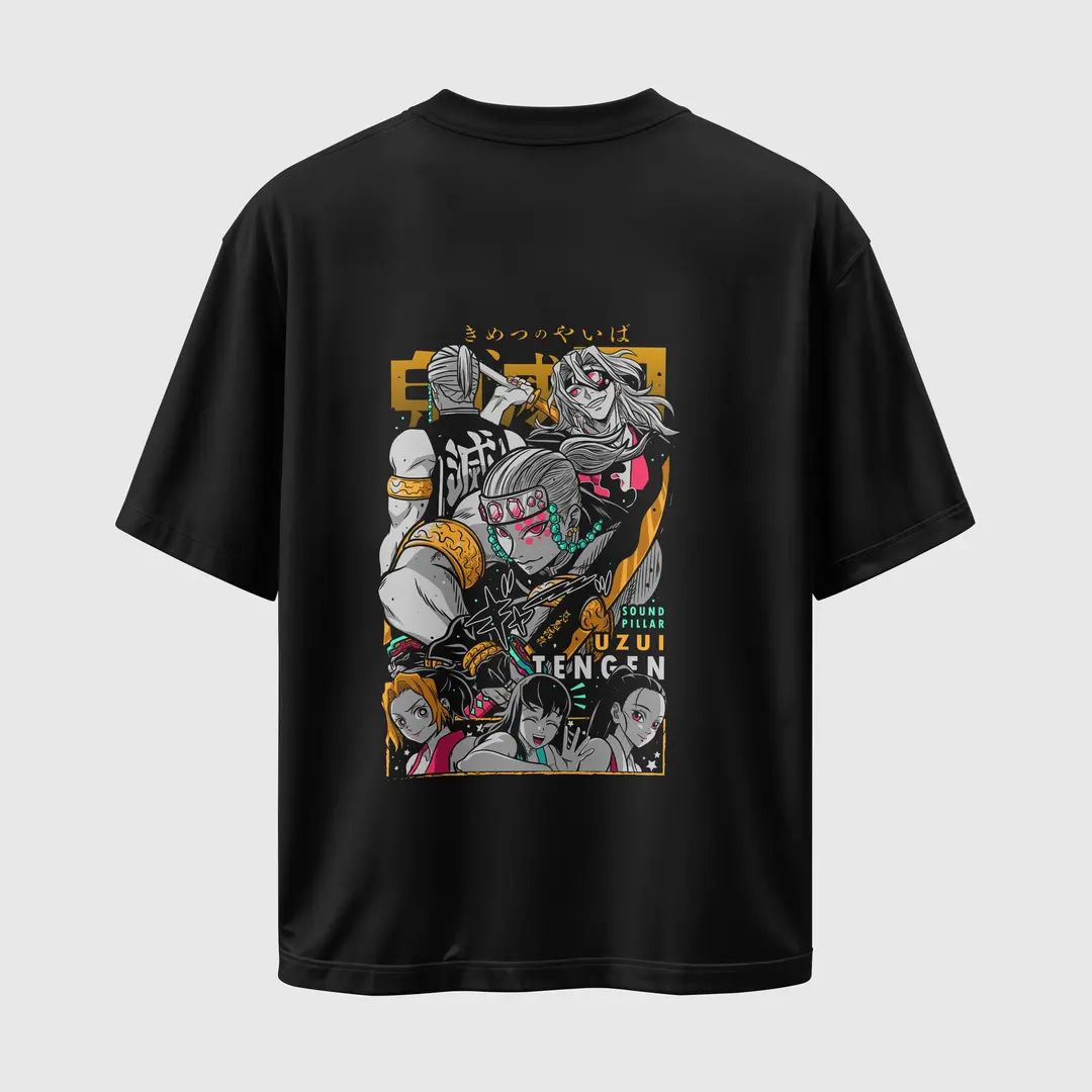 T-shirt Demon Slayer Tengen Uzui (Oversized/Simple)