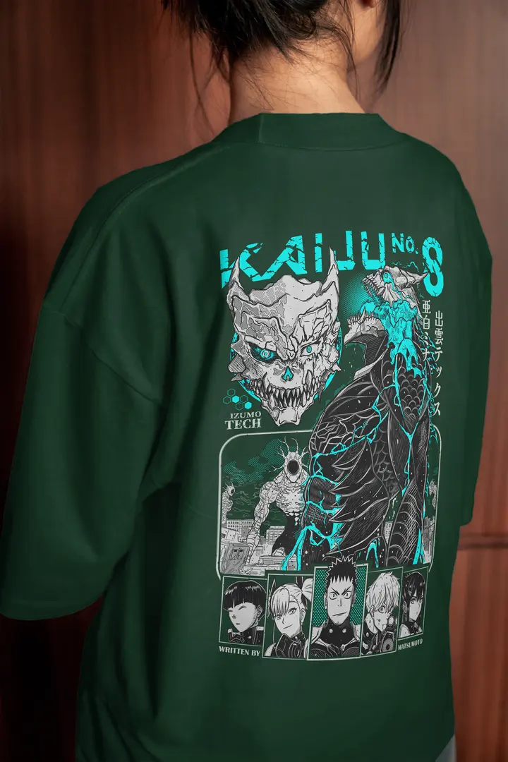 T-shirt Kaiju N8 Monster (Oversized/Simple)