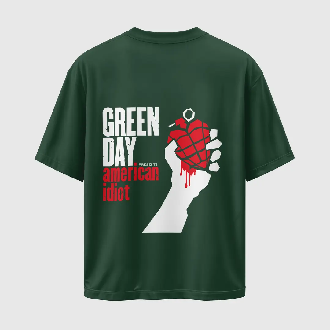 T-shirt Green Day (Oversized/Simple)