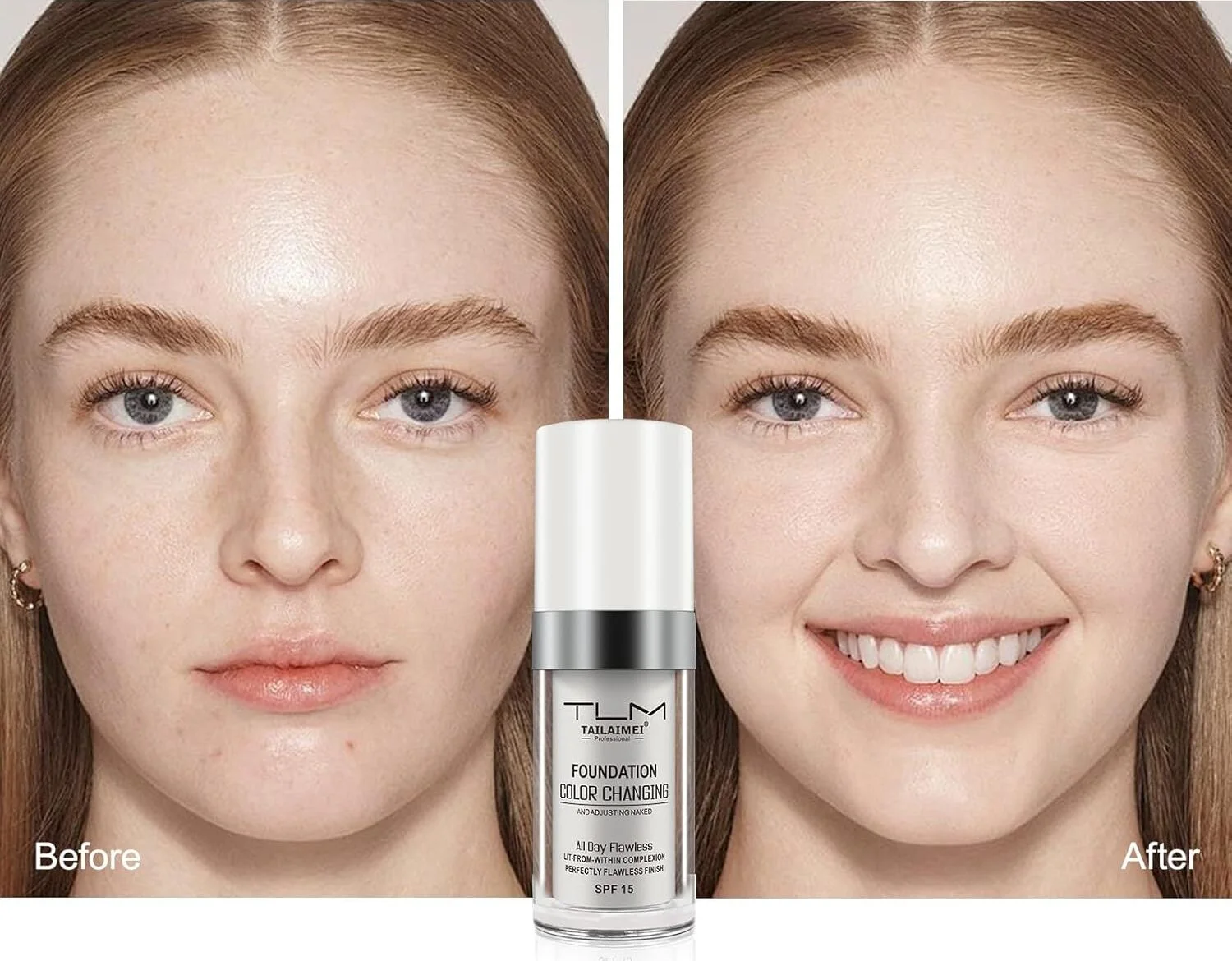 فاونديشن TLM الأصلي | يتكيف مع لون البشرة + SPF15