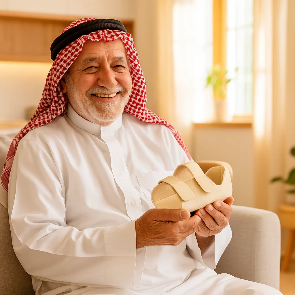 Medical silicone support for heel and sole comfort