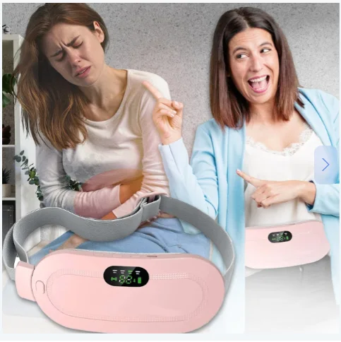 USB Period Pain Relief Heating Belt Pink