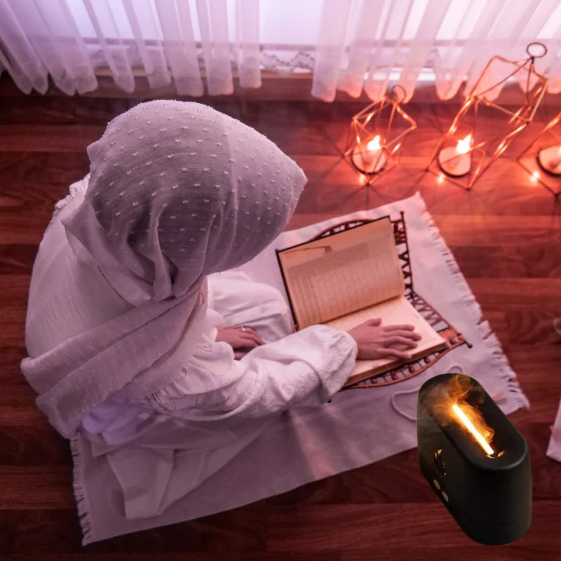 Flame Essential Oil Diffuser (Black)
