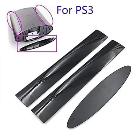 Capot noir pour disque dur HDD, boîtier avant gauche/droit pour Console PS3 4000