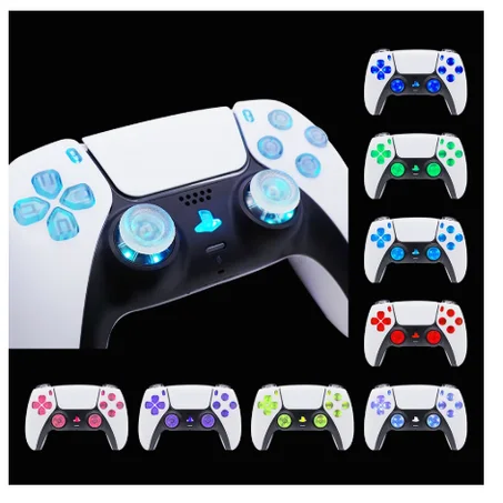 Carte lumineuse multi couleur à 8 LED pour manette Playstation PS5