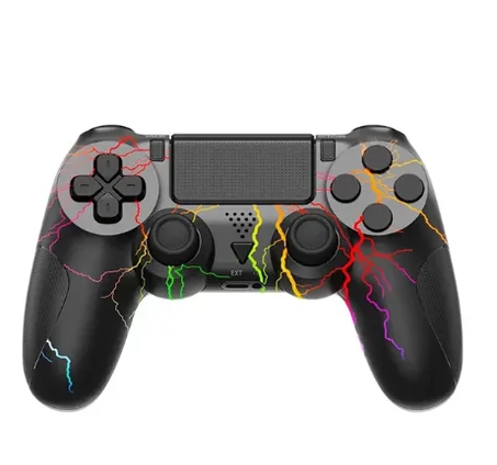 Manette Bluetooth PS4/PC/IOS/Android, Pro, RGB Vibration