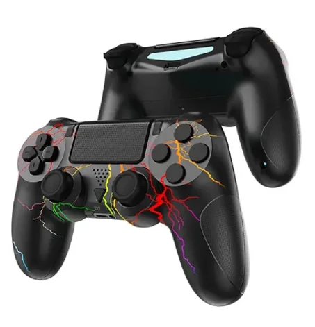 Manette Bluetooth PS4/PC/IOS/Android, Pro, RGB Vibration
