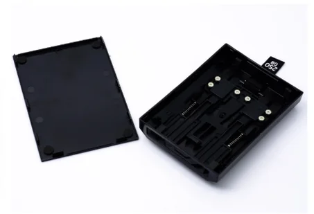 Boîtier noir pour disque dur interne, pour Xbox 360 Slim