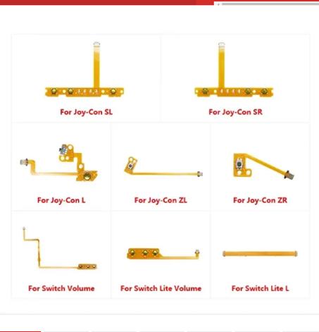 Remplacement Bouton Volume & ON/OFF Joy-Con pour Switch