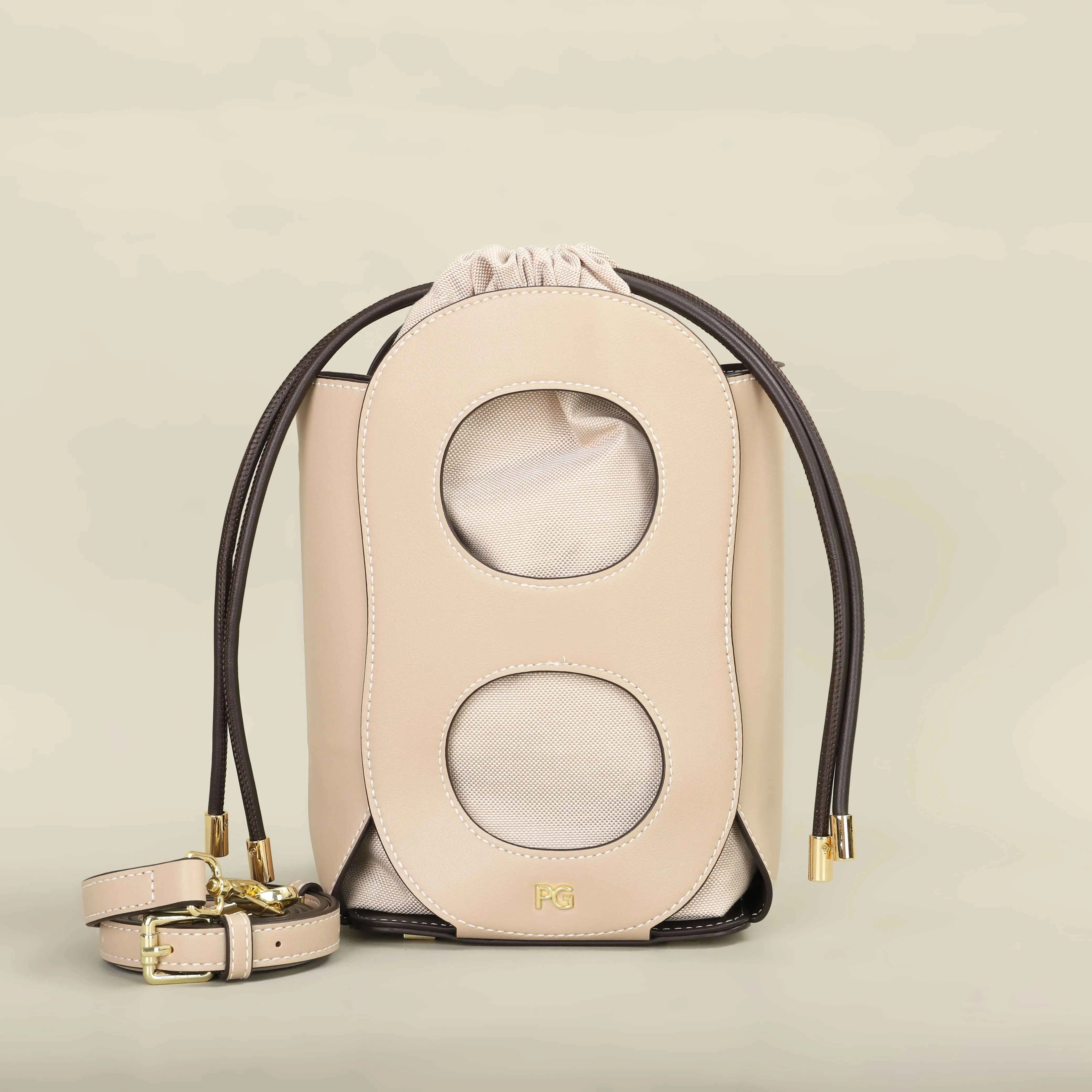 PG Women's Crossbody Bag New Luxury Brand Designer Simple Atmosphere Hollow Design 2025 Fashion Shoulder bag Women's