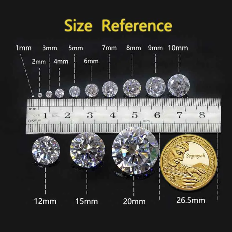 EWYA 925 Sterling Silver Moissanite Bracelet 0.1ct 3mm D VVS1 Diamond with GRA for Women Sparkling Wedding Party Fine Jewelry