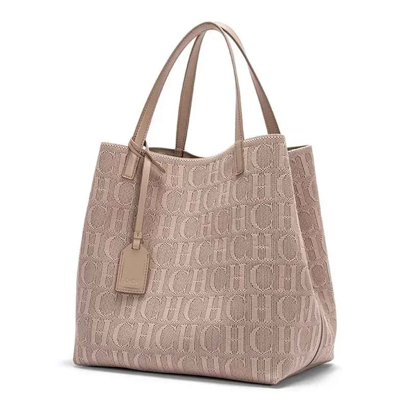 Exquisite Hand-Woven Large Capacity High Quality Hundreds of Solid Color Fashion Classic Style Women's Handbag