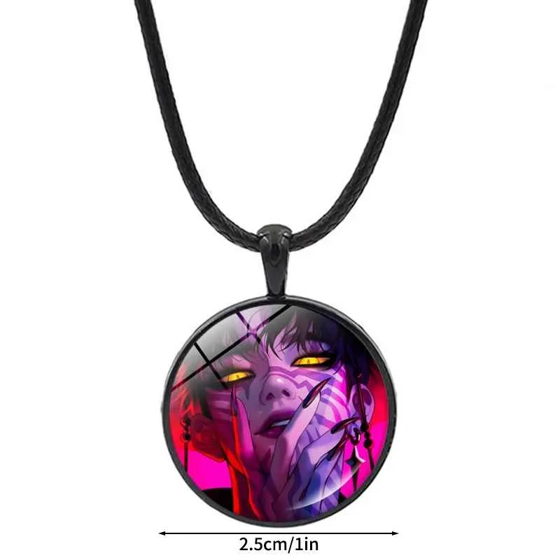 Anime Film Demon Hunters Bracelet Woven Rope Bracelet Necklace Gear Accessories Huntrix Movie Merchandise Kpop Fans Girls Gifts