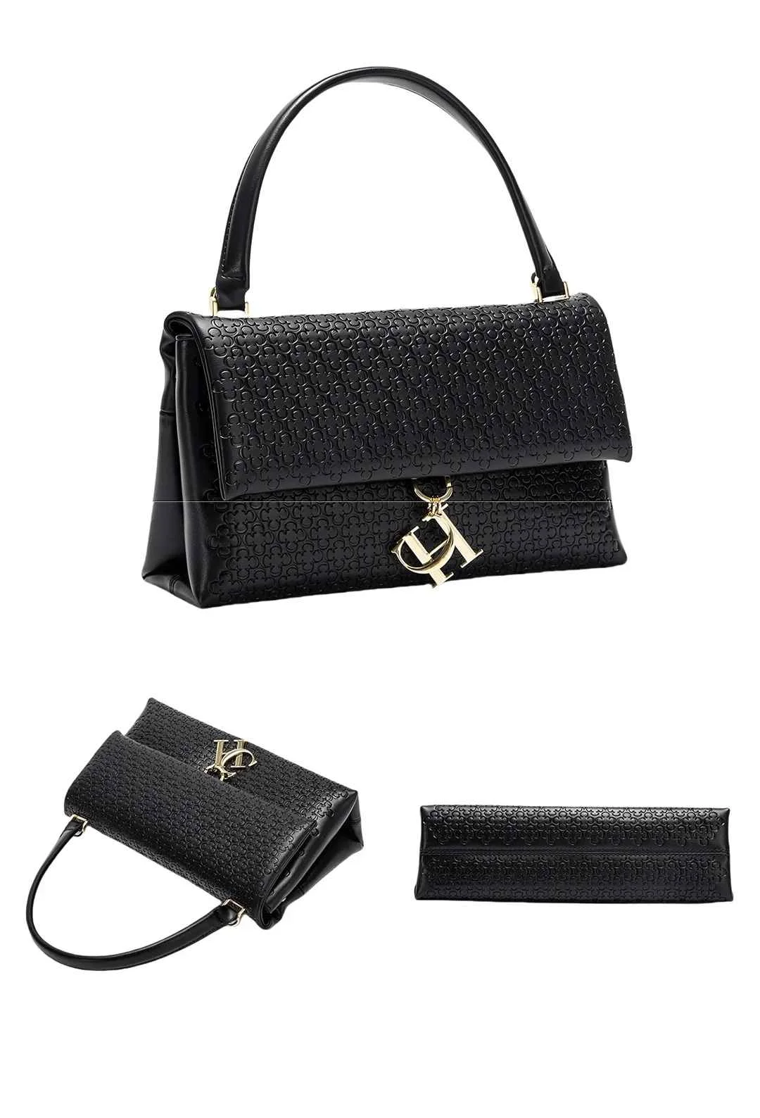 CH Women's Luxury Brand Bags Fashion Simple New Large Capacity Women's Shoulder Bag Detachable With Cover Chain Bag High Quality