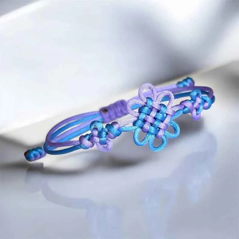 Anime Film Demon Hunters Bracelet Woven Rope Bracelet Necklace Gear Accessories Huntrix Movie Merchandise Kpop Fans Girls Gifts