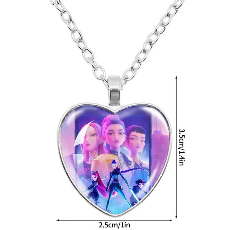 Anime Film Demon Hunters Bracelet Woven Rope Bracelet Necklace Gear Accessories Huntrix Movie Merchandise Kpop Fans Girls Gifts