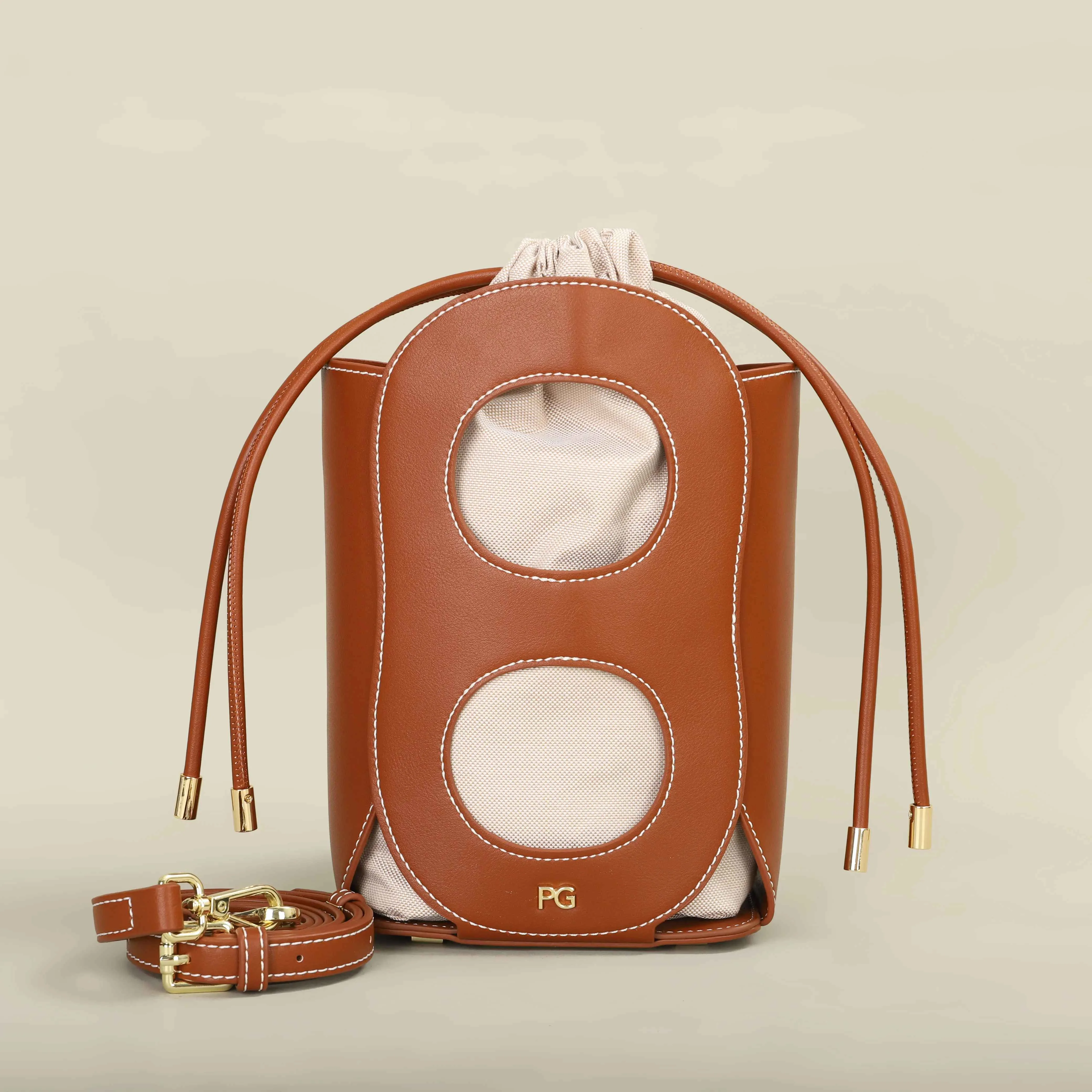 PG Women's Crossbody Bag New Luxury Brand Designer Simple Atmosphere Hollow Design 2025 Fashion Shoulder bag Women's