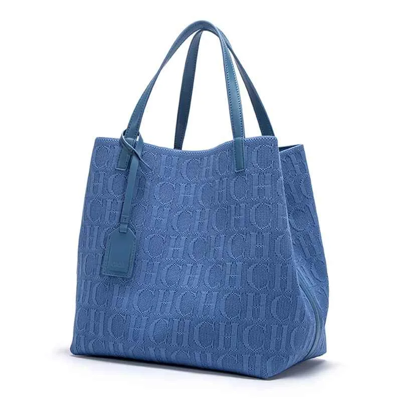 Exquisite Hand-Woven Large Capacity High Quality Hundreds of Solid Color Fashion Classic Style Women's Handbag