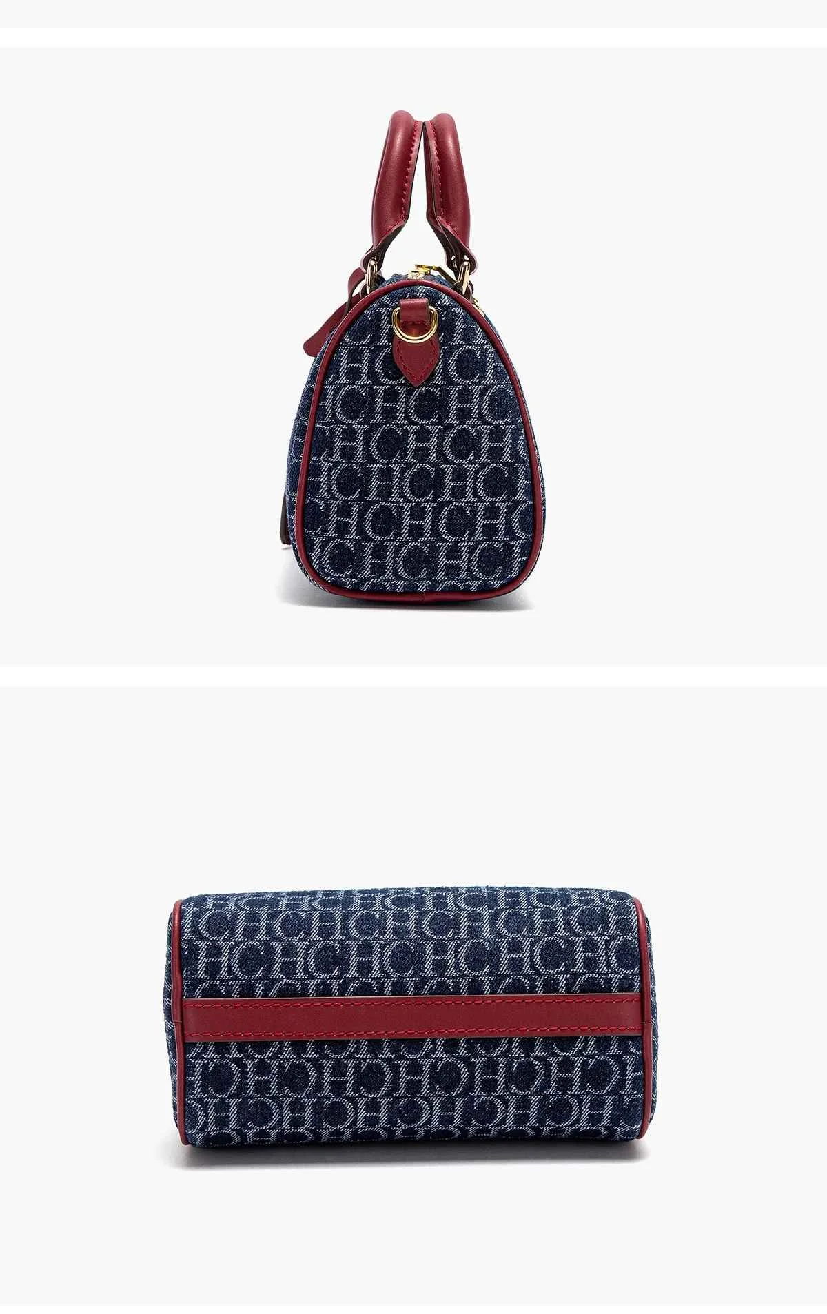 Women's Shoulder Bag 2025 New Cowboy Splicing Pillow Bag, Casual Party Women's Handbag