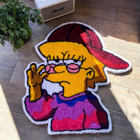 Lisa Simpson tapis