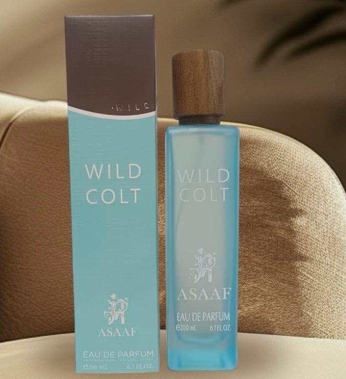وايلد كولت من عساف – عطر للجنسين يدمج بين الفخامة والجرأة بأسلوب راقٍ.
