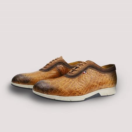 DOC 006 CHAUSSURES CUIR CROCO