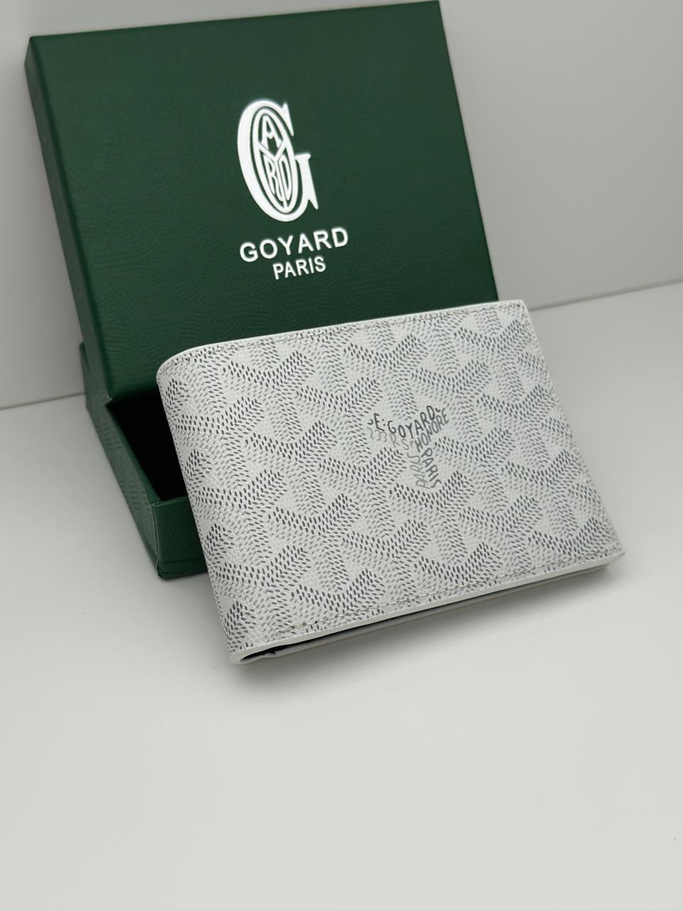 goyard portefeuilles blanc