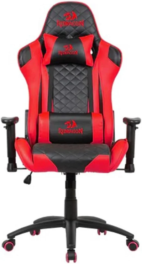 كرسي جيمنج ريدراجون Redragon KING OF WAR C601 Gaming Chair - Red