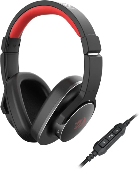 سماعة جيمنج ريدراجون يوروب Redragon H720 EUROPE - توصيل مباشر عبر منفذ Type-C