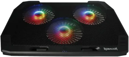 مبرد لابتوب جيمنج ريدراجون Redragon INGRID GCP511 RGB Laptop Cooler up to 17.3