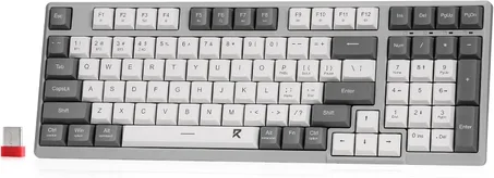 Redragon BK7114 Low-Profile Wireless Keyboard - كيبورد ريدراجون لاسلكي نحيف