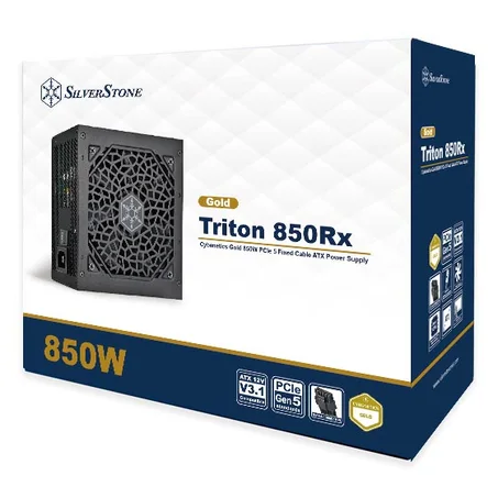 باور سبلاي سيلفر ستون - SilverStone Triton 850Rx 850W 80 PLUS Gold PCIe 5.0