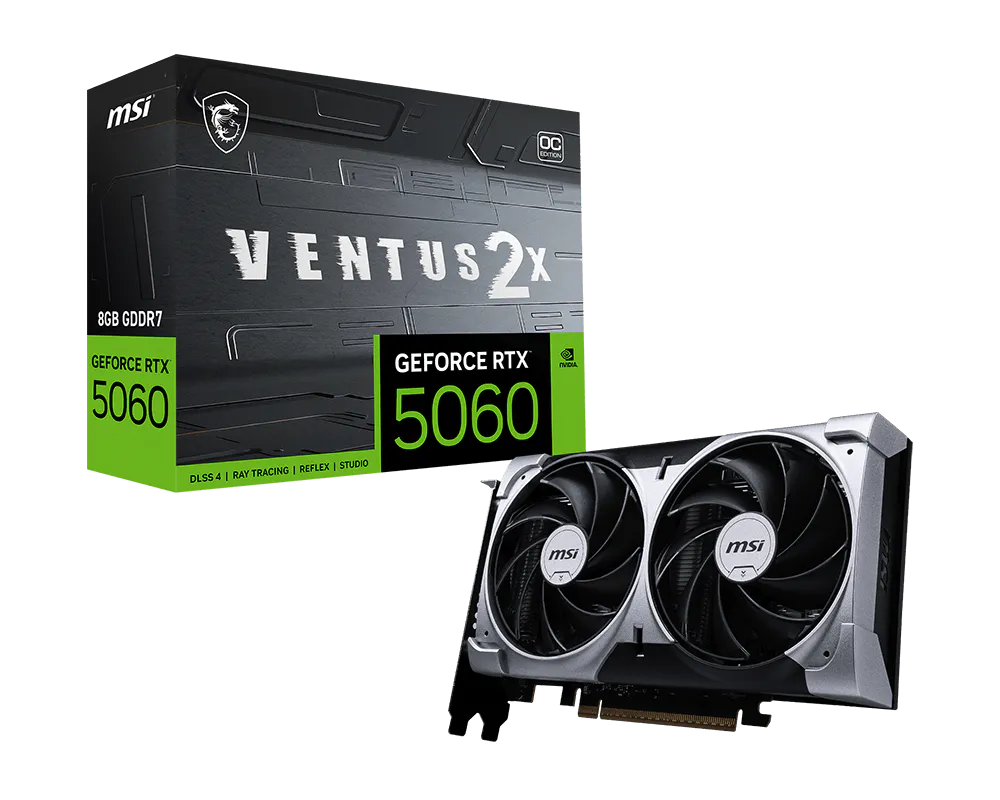 MSI RTX 5060 8G VENTUS 2X OC