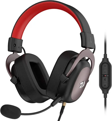 سماعة جيمنج سلكية ريدراجون زيوس Redragon H510 ZEUS - صوت محيطي 7.1