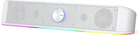 ساوند بار جيمنج للكمبيوتر ريدراجون Redragon GS560 Adiemus RGB White - أبيض