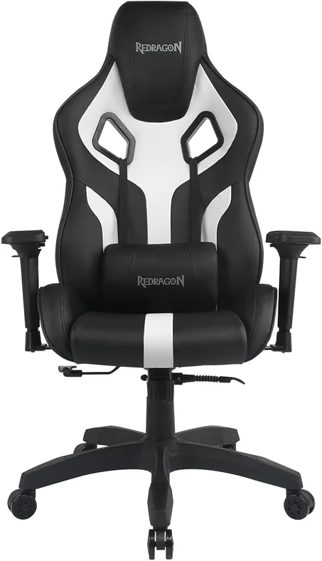 كرسي جيمنج ريدراجون Redragon Capricornus C502 Gaming Chair - Black & White