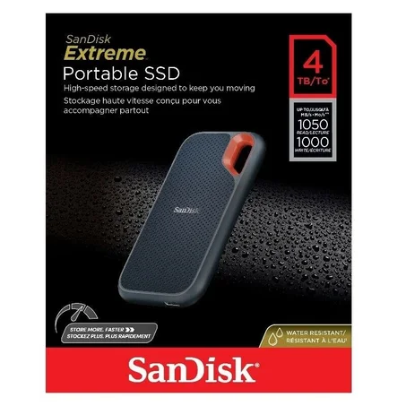 SANDISK 4TB E61 Extreme Portable 1050MB/s