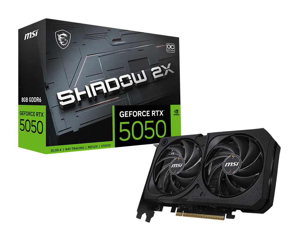 MSI RTX 5050 8G SHADOW 2X OC